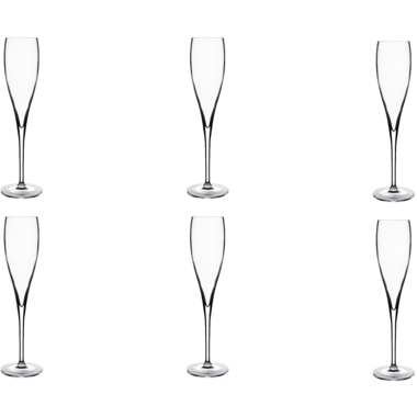 Luigi Bormioli Champagneflûte C370 Vinoteque 17.5 cl - Transparant 6 stuk(s)